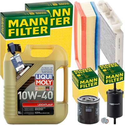 MANN-FILTER Mann Inspektionspaket+5l Liqui Moly10w-40 Öl Passend Für 1.6sce Dacia Duster: Luftfilter 1a First Automotive: A63605 1a First Automotive: A63747 Amc F MANN-FILTER Mann Inspektionspaket+5l Liqui Moly10w-40 Öl Passend Für 1.6sce Dacia Duster: Luftfilter 1a First Automotive: A63605 1a First Automotive: A63747 Amc F