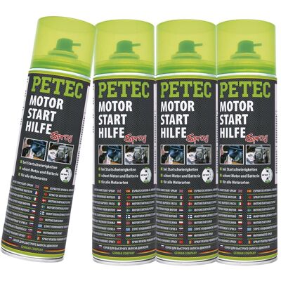 PETEC - 70450 - 500 ml - Silikonfrei - Starting spray PETEC - 70450 - 500 ml - Silikonfrei - Starting spray