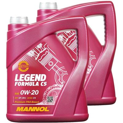 2x5l Mannol Motoröl Legend Formula C5 0w-20 Passend Für Gm Dexos1 Gen2 Mb 229.71: 2x5l Mannol Motoröl Legend Formula C5 0w-20 Passend Für Gm Dexos1 Gen2 Mb 229.71: