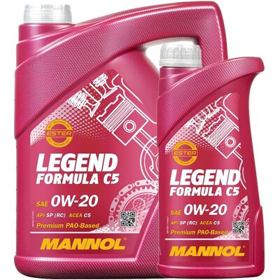 1x6l Mannol Motoröl Legend Formula C5 0w-20 Passend Für Gm Dexos1 Gen2 Mb 229.71: 1x6l Mannol Motoröl Legend Formula C5 0w-20 Passend Für Gm Dexos1 Gen2 Mb 229.71: