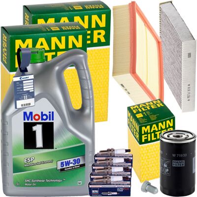 MANN-FILTER Mann Inspektionspaket + Mobil 5w-30 Motoröl Passend Für Audi A4 B5 Vw 1.6-2.0: Filter, Innenraumluft 1a First Automotive: C30116 1a First Automotive: MANN-FILTER Mann Inspektionspaket + Mobil 5w-30 Motoröl Passend Für Audi A4 B5 Vw 1.6-2.0: Filter, Innenraumluft 1a First Automotive: C30116 1a First Automotive:
