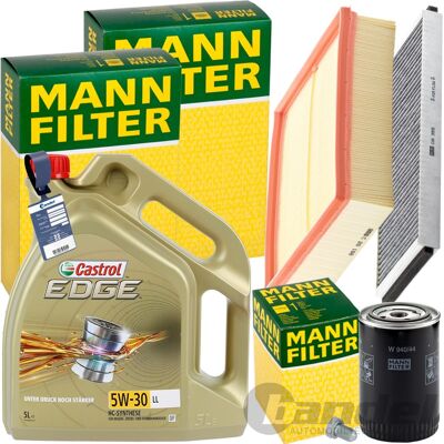 MANN-FILTER Mann Inspektionspaket+5l Castrol 5w-30 Motoröl Passend Für Audi A4 B5 Vw 1.9 Tdi: Luftfilter 1a First Automotive: A60327 Amc Filter: Faf10196 Amc Filt MANN-FILTER Mann Inspektionspaket+5l Castrol 5w-30 Motoröl Passend Für Audi A4 B5 Vw 1.9 Tdi: Luftfilter 1a First Automotive: A60327 Amc Filter: Faf10196 Amc Filt