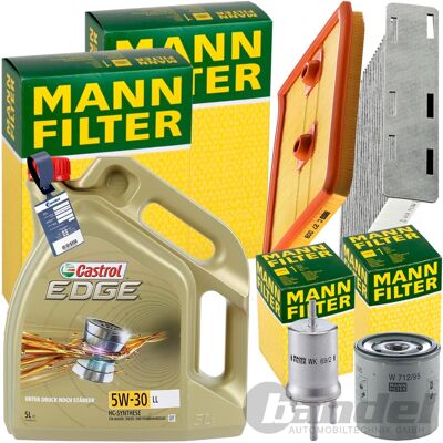 MANN-FILTER Mann Inspektionspaket+5l Castrol 5w-30 Öl Passend Für Vw Caddy 4 1.2+1.4 Tfsi: Luftfilter 1a First Automotive: A63649 Amc Filter: Faf10999 Ap Xenergy: MANN-FILTER Mann Inspektionspaket+5l Castrol 5w-30 Öl Passend Für Vw Caddy 4 1.2+1.4 Tfsi: Luftfilter 1a First Automotive: A63649 Amc Filter: Faf10999 Ap Xenergy:
