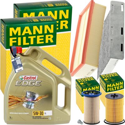 MANN-FILTER Mann Inspektionspaket+5l Castrol 5w30 Motoröl Passend Für Vw Tiguan Audi 2.0 Tdi: Filter, Innenraumluft 1a First Automotive: C30118 1a First Automotiv MANN-FILTER Mann Inspektionspaket+5l Castrol 5w30 Motoröl Passend Für Vw Tiguan Audi 2.0 Tdi: Filter, Innenraumluft 1a First Automotive: C30118 1a First Automotiv