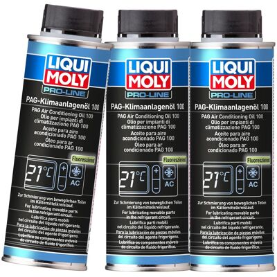 3x 250ml Liqui Moly Pag Klimaanlagenöl 100 Kompressoröl Klima Kompressor Dose: 3x 250ml Liqui Moly Pag Klimaanlagenöl 100 Kompressoröl Klima Kompressor Dose: