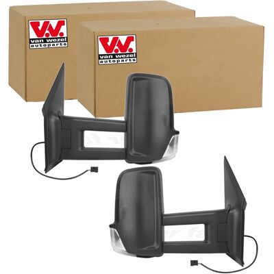 2x Van Wezel Außenspiegel Schwarz Links+rechts Passend Für Mercedes-benz: Außenspiegel Alkar: 9202994 Alkar: 9226994 Alkar: 9234021 Alkar: 9238021 Alk 2x Van Wezel Außenspiegel Schwarz Links+rechts Passend Für Mercedes-benz: Außenspiegel Alkar: 9202994 Alkar: 9226994 Alkar: 9234021 Alkar: 9238021 Alk