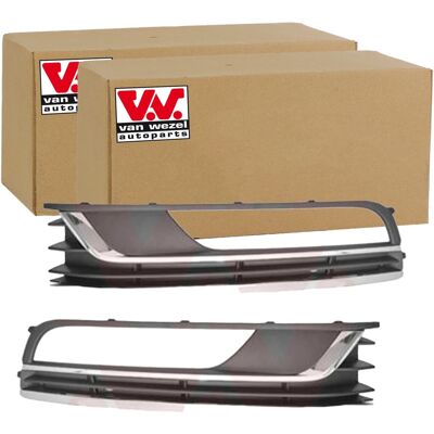 2x Van Wezel Blende Gitter Einsatz Stoßstange Vorne Passend Für Vw Passat: Lüftungsgitter, Stoßfänger Abakus: 05350451 Abakus: 4412506lud1 Diederichs: 2x Van Wezel Blende Gitter Einsatz Stoßstange Vorne Passend Für Vw Passat: Lüftungsgitter, Stoßfänger Abakus: 05350451 Abakus: 4412506lud1 Diederichs: