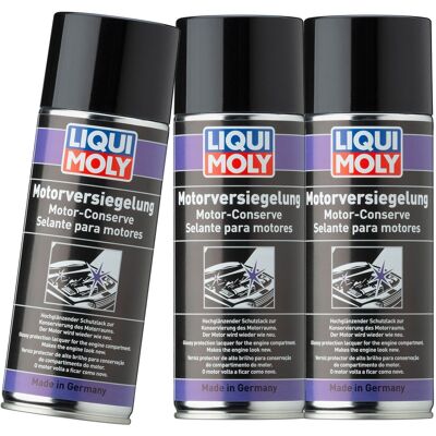 3x 400ml Liqui Moly Motorversiegelung Motorreiniger Motor Konservierung Spray: 3x 400ml Liqui Moly Motorversiegelung Motorreiniger Motor Konservierung Spray: