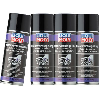 4x 400ml Liqui Moly Motorversiegelung Motorreiniger Motor Konservierung Spray: 4x 400ml Liqui Moly Motorversiegelung Motorreiniger Motor Konservierung Spray: