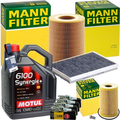 MANN-FILTER Mann Inspektionspaket+5l Motul 10w-40 Motoröl Passend Für Mercedes A Klasse W168: Motoröl Citroën/peugeot: B712300 Febi Bilstein: 101150 Febi Bilstein MANN-FILTER Mann Inspektionspaket+5l Motul 10w-40 Motoröl Passend Für Mercedes A Klasse W168: Motoröl Citroën/peugeot: B712300 Febi Bilstein: 101150 Febi Bilstein