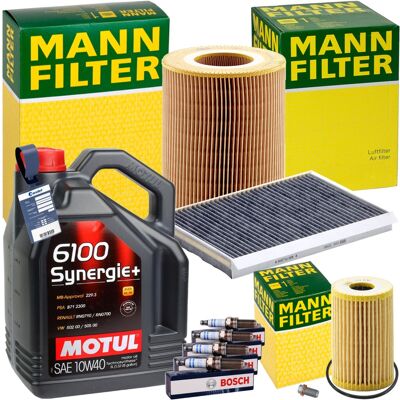 MANN-FILTER Mann Inspektionspaket+5l Motul 10w-40 Motoröl Passend Für Mercedes A Klasse W168: Motoröl Citroën/peugeot: B712300 Febi Bilstein: 101150 Febi Bilstein MANN-FILTER Mann Inspektionspaket+5l Motul 10w-40 Motoröl Passend Für Mercedes A Klasse W168: Motoröl Citroën/peugeot: B712300 Febi Bilstein: 101150 Febi Bilstein