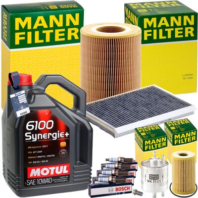 MANN-FILTER Mann Inspektionspaket+5l Motul 10w-40 Motoröl Passend Für Mercedes A Klasse W168: Motoröl Citroën/peugeot: B712300 Febi Bilstein: 101150 Febi Bilstein MANN-FILTER Mann Inspektionspaket+5l Motul 10w-40 Motoröl Passend Für Mercedes A Klasse W168: Motoröl Citroën/peugeot: B712300 Febi Bilstein: 101150 Febi Bilstein