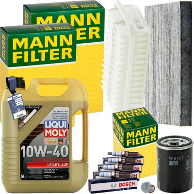 MANN-FILTER Mann Inspektionspaket+5l Liqui Moly 10w-40 Öl Passend Für Toyota Avensis 2.0-2.4: Luftfilter 1a First Automotive: A60766 Ackoja: A700401 Amc Filter: T MANN-FILTER Mann Inspektionspaket+5l Liqui Moly 10w-40 Öl Passend Für Toyota Avensis 2.0-2.4: Luftfilter 1a First Automotive: A60766 Ackoja: A700401 Amc Filter: T