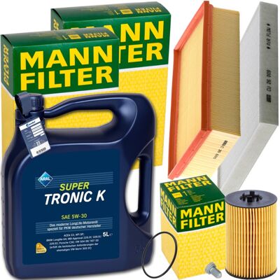 MANN-FILTER Mann Inspektionspaket+5l Aral 5w-30 Motoröl Passend Für Audi A3 8v Vw Golf 7 Tdi: Luftfilter 1a First Automotive: A63725 Amc Filter: Faf10610 Amc Filt MANN-FILTER Mann Inspektionspaket+5l Aral 5w-30 Motoröl Passend Für Audi A3 8v Vw Golf 7 Tdi: Luftfilter 1a First Automotive: A63725 Amc Filter: Faf10610 Amc Filt