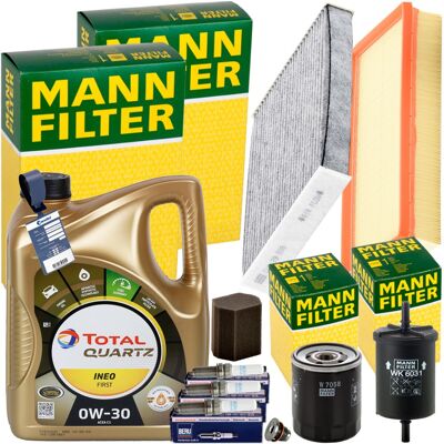 MANN-FILTER Mann Inspektionspaket+5l Total 0w-30 Öl Passend Für Opel Crossland/x Citroen C3: Verschlussschraube, Ölwanne 3rg: 83047 Aic: 56423 Aic: 61488 Bga: Pk1 MANN-FILTER Mann Inspektionspaket+5l Total 0w-30 Öl Passend Für Opel Crossland/x Citroen C3: Verschlussschraube, Ölwanne 3rg: 83047 Aic: 56423 Aic: 61488 Bga: Pk1