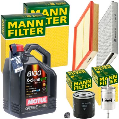MANN-FILTER Mann Inspektionspaket+5l Motul 5w-30 Motoröl Passend Für Opel Astra G Zafira A: Kraftstofffilter 1a First Automotive: P10211 Ackoja: A510300 Aic: 5183 MANN-FILTER Mann Inspektionspaket+5l Motul 5w-30 Motoröl Passend Für Opel Astra G Zafira A: Kraftstofffilter 1a First Automotive: P10211 Ackoja: A510300 Aic: 5183