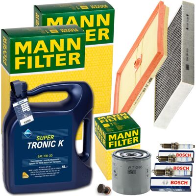 MANN-FILTER Mann Inspektionspaket+5l Aral 5w-30 Motoröl Passend Für Vw Polo V Seat Audi 1.0: Verschlussschraube, Ölwanne 3rg: 83011 Aic: 51935 Aic: 61448 Audi: N9 MANN-FILTER Mann Inspektionspaket+5l Aral 5w-30 Motoröl Passend Für Vw Polo V Seat Audi 1.0: Verschlussschraube, Ölwanne 3rg: 83011 Aic: 51935 Aic: 61448 Audi: N9