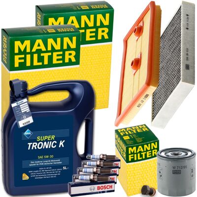 MANN-FILTER Mann Inspektionspaket+5l Aral 5w-30 Motoröl Passend Für Vw Polo 6r 1.2+1.4 Tsi: Verschlussschraube, Ölwanne 3rg: 83011 Aic: 51935 Aic: 61448 Audi: N90 MANN-FILTER Mann Inspektionspaket+5l Aral 5w-30 Motoröl Passend Für Vw Polo 6r 1.2+1.4 Tsi: Verschlussschraube, Ölwanne 3rg: 83011 Aic: 51935 Aic: 61448 Audi: N90