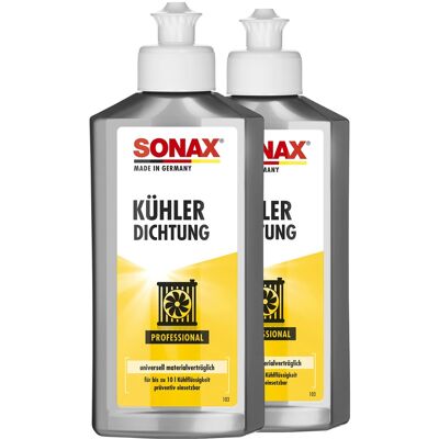 2x 250 Ml Sonax Kühlerdichtung Kühlerdichtstoff Kühlmittel Reinigung Flasche: 2x 250 Ml Sonax Kühlerdichtung Kühlerdichtstoff Kühlmittel Reinigung Flasche: