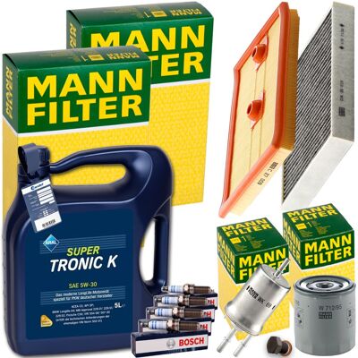 MANN-FILTER Mann Inspektionspaket+5l Aral 5w-30 Motoröl Passend Für Vw Polo 6r 1.2+1.4 Tsi: Verschlussschraube, Ölwanne 3rg: 83011 Aic: 51935 Aic: 61448 Audi: N90 MANN-FILTER Mann Inspektionspaket+5l Aral 5w-30 Motoröl Passend Für Vw Polo 6r 1.2+1.4 Tsi: Verschlussschraube, Ölwanne 3rg: 83011 Aic: 51935 Aic: 61448 Audi: N90