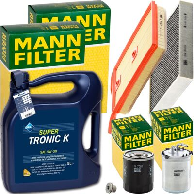 MANN-FILTER Mann Inspektionskit+5l Aral 5w-30 Motoröl Passend Für Audi A1 Vw Polo 6r 1.4 Tdi: Luftfilter 1a First Automotive: A63221 Amc Filter: Faf11019 Ap Xener MANN-FILTER Mann Inspektionskit+5l Aral 5w-30 Motoröl Passend Für Audi A1 Vw Polo 6r 1.4 Tdi: Luftfilter 1a First Automotive: A63221 Amc Filter: Faf11019 Ap Xener