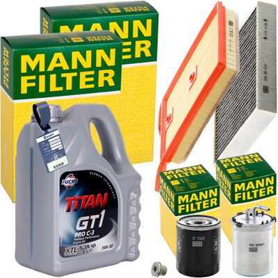 MANN-FILTER Mann Inspektionskit+5l Fuchs 5w30 Motoröl Passend Für Audi A1 Vw Polo 6r 1.4 Tdi: Luftfilter 1a First Automotive: A63221 Amc Filter: Faf11019 Ap Xener MANN-FILTER Mann Inspektionskit+5l Fuchs 5w30 Motoröl Passend Für Audi A1 Vw Polo 6r 1.4 Tdi: Luftfilter 1a First Automotive: A63221 Amc Filter: Faf11019 Ap Xener