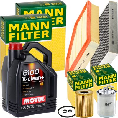 MANN-FILTER Mann Inspektionspaket+5l Motul 5w-30 Motoröl Passend Für Audi A1 8x Seat 2.0 Tdi: Motoröl Motul: 102261 Motul: 102262 Motul: 102979 Motul: 103989 Motu MANN-FILTER Mann Inspektionspaket+5l Motul 5w-30 Motoröl Passend Für Audi A1 8x Seat 2.0 Tdi: Motoröl Motul: 102261 Motul: 102262 Motul: 102979 Motul: 103989 Motu