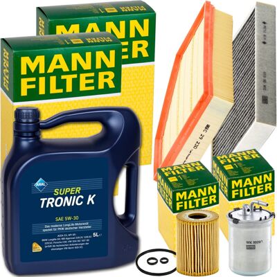 MANN-FILTER Mann Inspektionspaket+5l Aral 5w-30 Motoröl Passend Für Audi A1 8x Seat 2.0 Tdi: Kraftstofffilter 1a First Automotive: D20325 Amc Filter: Fff10162 Ap MANN-FILTER Mann Inspektionspaket+5l Aral 5w-30 Motoröl Passend Für Audi A1 8x Seat 2.0 Tdi: Kraftstofffilter 1a First Automotive: D20325 Amc Filter: Fff10162 Ap