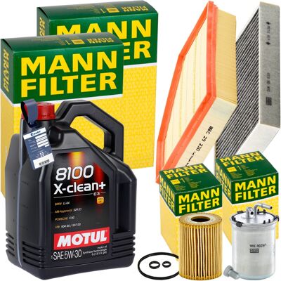 MANN-FILTER Mann Inspektionspaket+5l Motul 5w-30 Motoröl Passend Für Audi A1 8x Seat 2.0 Tdi: Luftfilter 1a First Automotive: A63556 Amc Filter: Faf10467 Automega MANN-FILTER Mann Inspektionspaket+5l Motul 5w-30 Motoröl Passend Für Audi A1 8x Seat 2.0 Tdi: Luftfilter 1a First Automotive: A63556 Amc Filter: Faf10467 Automega