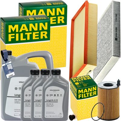 MANN-FILTER Mann Inspektionspaket+8l Original 0w-30 Motoröl Passend Für Audi Q7 4lb 3.0 Tdi: Verschlussschraube, Ölwanne Aic: 56430 Aic: 60297 Audi: N0160271 Audi MANN-FILTER Mann Inspektionspaket+8l Original 0w-30 Motoröl Passend Für Audi Q7 4lb 3.0 Tdi: Verschlussschraube, Ölwanne Aic: 56430 Aic: 60297 Audi: N0160271 Audi