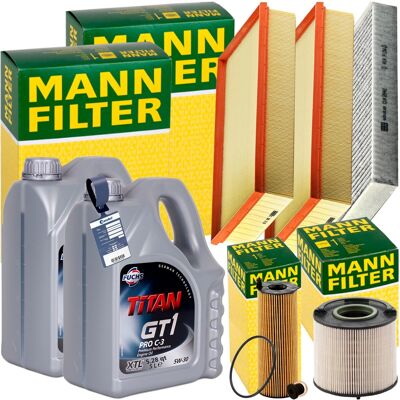 MANN-FILTER Mann Inspektionspaket+10l Fuchs 5w-30 Motoröl Passend Für Audi Q7 4lb 4.2l Tdi: Filter, Innenraumluft 1a First Automotive: C30218 1a First Automotive: MANN-FILTER Mann Inspektionspaket+10l Fuchs 5w-30 Motoröl Passend Für Audi Q7 4lb 4.2l Tdi: Filter, Innenraumluft 1a First Automotive: C30218 1a First Automotive:
