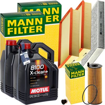 MANN-FILTER Mann Inspektionskit+10l Motul 5w-30 Motoröl Passend Für 4.2tdi Audi Q7 4lb 326ps: Motoröl Motul: 102261 Motul: 102262 Motul: 102979 Motul: 103989 Motu MANN-FILTER Mann Inspektionskit+10l Motul 5w-30 Motoröl Passend Für 4.2tdi Audi Q7 4lb 326ps: Motoröl Motul: 102261 Motul: 102262 Motul: 102979 Motul: 103989 Motu