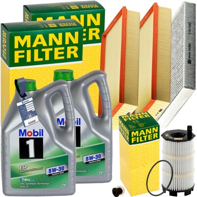 MANN-FILTER Mann Inspektionskit+10l Mobil1 5w-30 Motoröl Passend Für 4.2 Fsi Audi Q7 Touareg: Filter, Innenraumluft 1a First Automotive: C30218 1a First Automotiv MANN-FILTER Mann Inspektionskit+10l Mobil1 5w-30 Motoröl Passend Für 4.2 Fsi Audi Q7 Touareg: Filter, Innenraumluft 1a First Automotive: C30218 1a First Automotiv