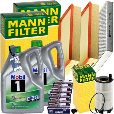 MANN-FILTER Mann Inspektionskit+10l Mobil1 5w-30 Motoröl Passend Für 4.2 Fsi Audi Q7 Touareg: Verschlussschraube, Ölwanne Aic: 56430 Aic: 60297 Audi: N0160271 Aud MANN-FILTER Mann Inspektionskit+10l Mobil1 5w-30 Motoröl Passend Für 4.2 Fsi Audi Q7 Touareg: Verschlussschraube, Ölwanne Aic: 56430 Aic: 60297 Audi: N0160271 Aud
