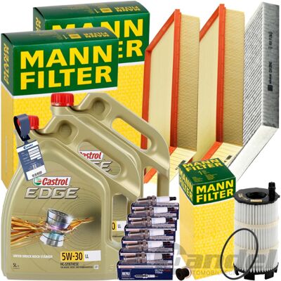 MANN-FILTER Mann Inspektionskit+10l Castrol 5w30 Motoröl Passend Für 4.2 Fsi Audi Q7 Touareg: Verschlussschraube, Ölwanne Aic: 56430 Aic: 60297 Audi: N0160271 Aud MANN-FILTER Mann Inspektionskit+10l Castrol 5w30 Motoröl Passend Für 4.2 Fsi Audi Q7 Touareg: Verschlussschraube, Ölwanne Aic: 56430 Aic: 60297 Audi: N0160271 Aud