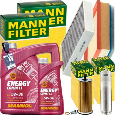 MANN-FILTER Mann Inspektionspaket+6l Mannol 5w30 Motoröl Passend Für Bmw 1er F20 3er F30 4er: Luftfilter 1a First Automotive: A63642 Amc Filter: Faf10527 Ap Xener MANN-FILTER Mann Inspektionspaket+6l Mannol 5w30 Motoröl Passend Für Bmw 1er F20 3er F30 4er: Luftfilter 1a First Automotive: A63642 Amc Filter: Faf10527 Ap Xener