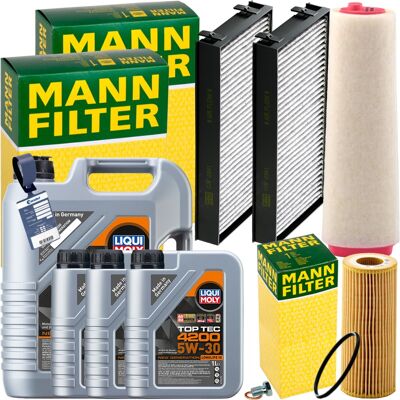 MANN-FILTER Mann Inspektionspaket+8l Liqui Moly 5w-30 Öl Passend Für Bmw X5 E70 X6 E72 3.0/d: Filter, Innenraumluft 1a First Automotive: C302152 1a First Automoti MANN-FILTER Mann Inspektionspaket+8l Liqui Moly 5w-30 Öl Passend Für Bmw X5 E70 X6 E72 3.0/d: Filter, Innenraumluft 1a First Automotive: C302152 1a First Automoti