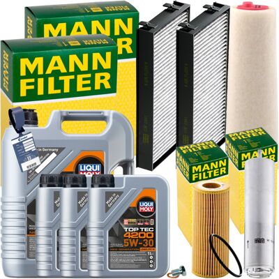 MANN-FILTER Mann Inspektionspaket+8l Liqui 5w-30 Öl Passend Für Bmw X5 E70 X6 Xdrive 3.0d: Kraftstofffilter 1a First Automotive: D21265 Amc Filter: Fff10031 Ap Xe MANN-FILTER Mann Inspektionspaket+8l Liqui 5w-30 Öl Passend Für Bmw X5 E70 X6 Xdrive 3.0d: Kraftstofffilter 1a First Automotive: D21265 Amc Filter: Fff10031 Ap Xe