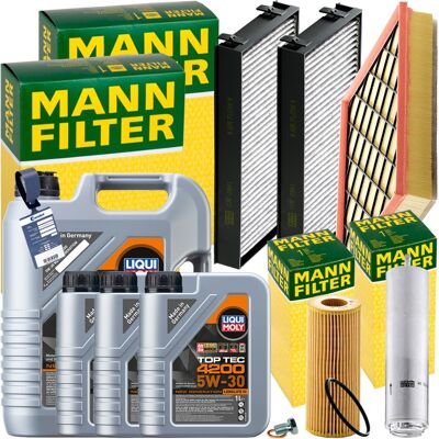 MANN-FILTER Mann Inspektionspaket+8l Liqui Moly 5w-30 Öl Passend Für 3.0sd+35d Bmw X5 E70 X6: Kraftstofffilter 1a First Automotive: D21265 Amc Filter: Fff10031 Ap MANN-FILTER Mann Inspektionspaket+8l Liqui Moly 5w-30 Öl Passend Für 3.0sd+35d Bmw X5 E70 X6: Kraftstofffilter 1a First Automotive: D21265 Amc Filter: Fff10031 Ap