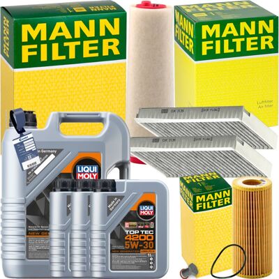 MANN-FILTER Mann Inspektionspaket+8l Liqui Moly 5w-30 Öl Passend Für Bmw E60 E61 525-30d+xd: Filter, Innenraumluft 1a First Automotive: C302382 1a First Automotiv MANN-FILTER Mann Inspektionspaket+8l Liqui Moly 5w-30 Öl Passend Für Bmw E60 E61 525-30d+xd: Filter, Innenraumluft 1a First Automotive: C302382 1a First Automotiv