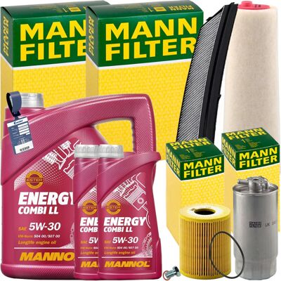 MANN-FILTER Mann Inspektionspaket+7l Mannol 5w-30 Motoröl Passend Für Bmw 3er E46 330 D/xd: Kraftstofffilter 1a First Automotive: D20260 Amc Filter: Fff10131 Ashi MANN-FILTER Mann Inspektionspaket+7l Mannol 5w-30 Motoröl Passend Für Bmw 3er E46 330 D/xd: Kraftstofffilter 1a First Automotive: D20260 Amc Filter: Fff10131 Ashi