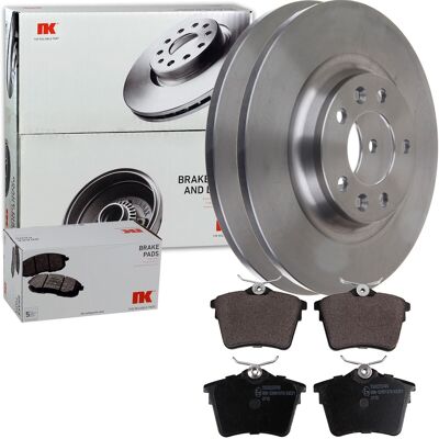Nk Bremsscheiben 290mm + Beläge Hinten Passend Für Citroen C5 Iii + Peugeot 407: Bremsbelagsatz, Scheibenbremse A.b.s.: 37466 Abakus: 23102062 Aisin: Nk Bremsscheiben 290mm + Beläge Hinten Passend Für Citroen C5 Iii + Peugeot 407: Bremsbelagsatz, Scheibenbremse A.b.s.: 37466 Abakus: 23102062 Aisin: