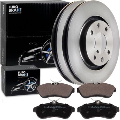 Eurobrake Bremsscheiben 266mm + Beläge Vorne Passend Für Citroen C2 Jm C3 Fc Hb: Bremsbelagsatz, Scheibenbremse A.b.s.: 37308 Abakus: 23101232 Aisin: Eurobrake Bremsscheiben 266mm + Beläge Vorne Passend Für Citroen C2 Jm C3 Fc Hb: Bremsbelagsatz, Scheibenbremse A.b.s.: 37308 Abakus: 23101232 Aisin: