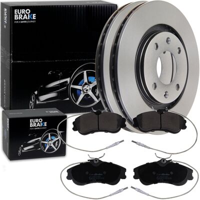 Eurobrake Bremsscheiben 266mm Beläge Vorne Passend Für Citroen Berlingo Partner: Bremsbelagsatz, Scheibenbremse A.b.s.: 37016 Abakus: 23101409 Aisin: Eurobrake Bremsscheiben 266mm Beläge Vorne Passend Für Citroen Berlingo Partner: Bremsbelagsatz, Scheibenbremse A.b.s.: 37016 Abakus: 23101409 Aisin: