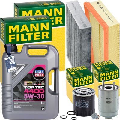 MANN-FILTER Mann Inspektionspaket+5l Liqui 5w-30 Öl Passend Für Renault Scénic Iii 1.9dci: Luftfilter 1a First Automotive: A63369 Amc Filter: Faf10369 Ap Xenergy: MANN-FILTER Mann Inspektionspaket+5l Liqui 5w-30 Öl Passend Für Renault Scénic Iii 1.9dci: Luftfilter 1a First Automotive: A63369 Amc Filter: Faf10369 Ap Xenergy: