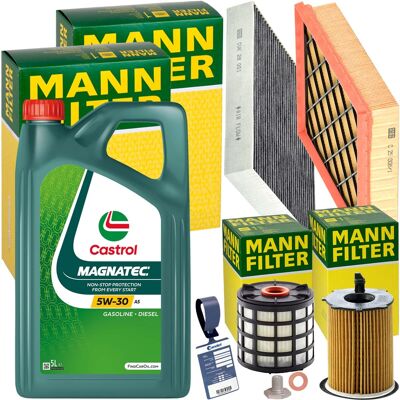 MANN-FILTER Mann Inspektionspaket+5l Castrol 5w30 Motoröl Passend Für Ford Mondeo V 1.5 Tdci: Luftfilter 1a First Automotive: A63580 Amc Filter: Faf10740 Ashika: MANN-FILTER Mann Inspektionspaket+5l Castrol 5w30 Motoröl Passend Für Ford Mondeo V 1.5 Tdci: Luftfilter 1a First Automotive: A63580 Amc Filter: Faf10740 Ashika: