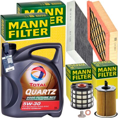 MANN-FILTER Mann Inspektionspaket+5l Total 5w-30 Motoröl Passend Für Ford Mondeo V 1.5 Tdci: Filter, Innenraumluft 1a First Automotive: C30227 1a First Automotive MANN-FILTER Mann Inspektionspaket+5l Total 5w-30 Motoröl Passend Für Ford Mondeo V 1.5 Tdci: Filter, Innenraumluft 1a First Automotive: C30227 1a First Automotive