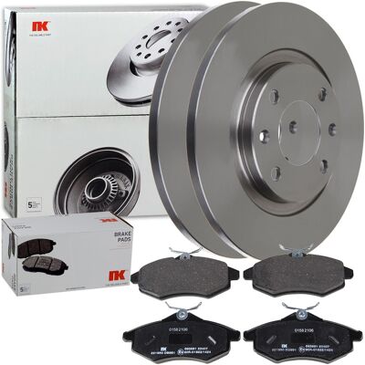 Nk Bremsscheiben 266mm Voll + Beläge Vorne Passend Für Citroen C2 Jm + C3 Fc: Bremsbelagsatz, Scheibenbremse A.b.s.: 37307 Abakus: 23101035 Aisin: Bpc Nk Bremsscheiben 266mm Voll + Beläge Vorne Passend Für Citroen C2 Jm + C3 Fc: Bremsbelagsatz, Scheibenbremse A.b.s.: 37307 Abakus: 23101035 Aisin: Bpc