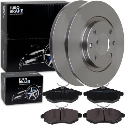 Eurobrake Bremsscheiben 266mm + Beläge Vorne Passend Für Citroen C2 Jm + C3 Fc: Bremsbelagsatz, Scheibenbremse A.b.s.: 37307 Abakus: 23101035 Aisin: B Eurobrake Bremsscheiben 266mm + Beläge Vorne Passend Für Citroen C2 Jm + C3 Fc: Bremsbelagsatz, Scheibenbremse A.b.s.: 37307 Abakus: 23101035 Aisin: B
