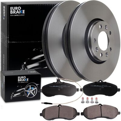Eurobrake Citroen Jumpy Bremsscheibe - 304mm belüftet Eurobrake Citroen Jumpy Bremsscheibe - 304mm belüftet